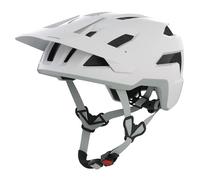 ALPINA TAUNUS - Casco da bici leggero, protezione profonda su tempie e parte posteriore della testa, grande sistema di ventilazione - white-smoke-grey - 52-56