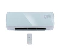 alpina Termoventilatore elettrico 2 in 1 con Wifi - Ventilatore PTC-2021 2000W - Riscaldamento a parete - Riscaldamento e raffreddamento - Timer fino a 8 ore - Camere 15-20 M2 - Controllo app - Vetro