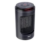 alpina Termoventilatore portatile e compatto - Riscaldamento elettrico 1200W con aria calda e fredda - Termostato digitale riscaldamento 15-35°C - Funzione timer 1-9h - Riscaldamento elettrico per
