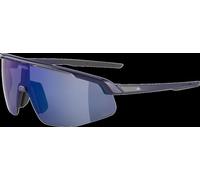 ALPINA Turbo Pro - Eleganti occhiali sportivi con ventilazione integrata, colore blu lucido