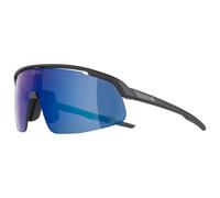 ALPINA Turbo Pro S Q-LITE - Occhiali sportivi per adulti, colore nero opaco, taglia unica, 100% protezione UVA, UVB e UVC
