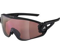 ALPINA Unisex - Adulti, 5W1NG Q+CM Occhiali sportivi, black matt, One Size