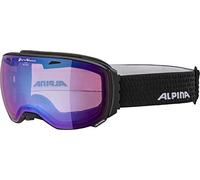 ALPINA Big Horn QVM, Occhiali da Sci Unisex-Adulti, Black Matt, One Size