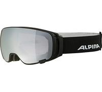 ALPINA Unisex - Adulti, DOUBLE JACK MAG Q Occhiali da sci, black matt, One Size