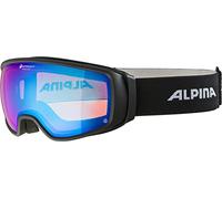 ALPINA Unisex - Adulti, DOUBLE JACK PLNT Q-LITE Occhiali da sci, black matt, One Size