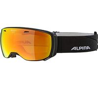 ALPINA Unisex - Adulti, ESTETICA MM Occhiali da sci, black matt, One Size