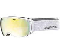 ALPINA Unisex - Adulti, ESTETICA QMM Occhiali da sci, white, One Size