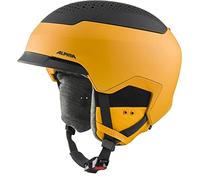 ALPINA Unisex - Adulti, GEMS Casco da sci, burned-yellow black matt, 51-55 cm