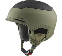 ALPINA Unisex - Adulti, GEMS Casco da sci, olive-black matt, 51-55 cm
