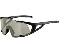 ALPINA Unisex - Adulti, HAWKEYE Q-LITE Occhiali sportivi, black matt, One Size