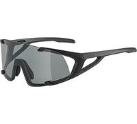 ALPINA Unisex - Adulti, HAWKEYE S Occhiali sportivi, all black matt, One Size