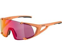 ALPINA Unisex - Adulti, HAWKEYE S Q-LITE Occhiali sportivi, peach matt, One Size