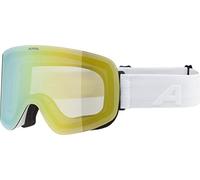 ALPINA Unisex - Adulti, PENKEN Occhiali da sci, white matt, One Size