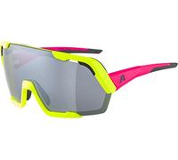 ALPINA Rocket Bold, Sunglasses Unisex Adulto, Neon-pink Yellow Matt, Taglia unica