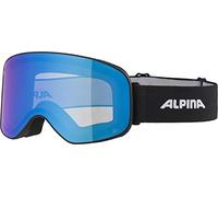 ALPINA Unisex - Adulti, SLOPE Q-LITE Occhiali da sci, black matt, One Size