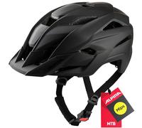 ALPINA Unisex - Adulti, STAN MIPS Casco da bicicletta, black matt, 51-55 cm