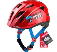 ALPINA Unisex Bambini Casco da Bicicletta, Firefighter, 47-51 cm