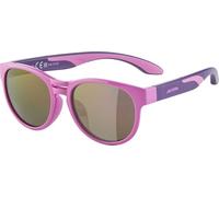 ALPINA Unisex bambini Jola Sunglasses, Pink berry Gloss, Taglia unica