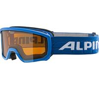 ALPINA Unisex - Bambini, SCARABEO DH Occhiali da sci, lightblue, One Size