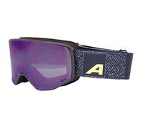 Alpina Venet Q-Lite Maschera Da Sci Snowboard Sport Invernale Nera