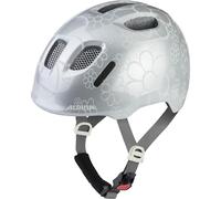 Alpina Sports Casco da bici Ximo 2 – leggero, sicuro con LED opzionale – silver flower gloss 45-49