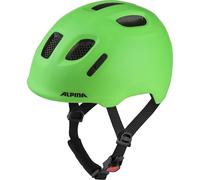 ALPINA XIMO 2 L.E. (opaco) - Casco da bici leggero e sicuro per bambini con LED opzionale - neon green matt - 47-51