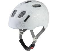 ALPINA XIMO 2 L.E. (opaco) - Casco da bici leggero e sicuro per bambini con LED opzionale - pearl white flowers matt - 45-49