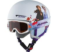 ALPINA ZUPO Disney Set, Casco da Sci Girls, Frozen II, 51-55