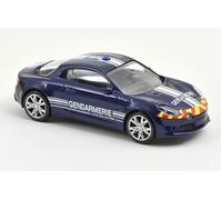 ALPINE A110 GENDARMERIE 2017 Auto Da Collezione 1/43 Metallo NOREV Jet-Car