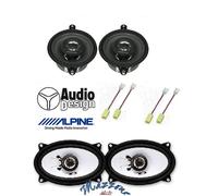 ALPINE/AUDIODESIGN KIT 4 CASSE per FIAT PUNTO 1 SERIE CABRIO + CONNETTORI