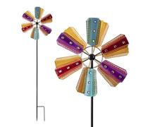 Alpine BVF234 - Palo da giardino con gemme, altezza 21,6 cm, multicolore