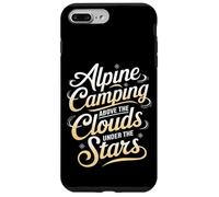 Alpine Camping Sopra le Nuvole Campeggio Alpino Custodia per iPhone 7 Plus/8 Plus