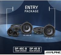 Alpine DP2 Kit Altoparlanti a 2 vie + coassiale per BMW serie 3 E90 Plug & Play