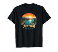 Alpine e Lake Tahoe Travel Designs Maglietta