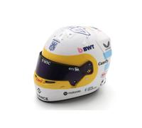 Alpine F1 Franco Colapinto 2025 Mini Casco Scala 1:5 Spark USA GP Special