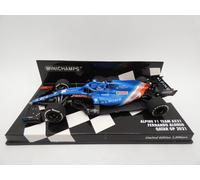 Alpine F1 Team A521 Fernando Alonso #14 Qatar Gp 2021 MINICHAMPS 1/43 F1