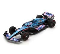 Alpine F1 Team A522 Fernando Alonso #14 5th Brazilian Gp 2022 S8555 Spark 1/43
