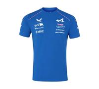 Alpine F1 Team, Merchandising Ufficiale Castore 2026, Kit Squadre, Maglietta a Maniche Corte, Jersey, Blu, Rosa