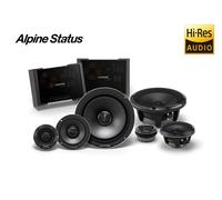 Alpine HDZ-653 16,5 cm (6,5") Set di sistemi di altoparlanti a 3 vie componenti