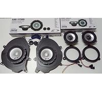 Alpine Kit 6 altoparlanti per Renault Clio 4 serie 12-20 - Anteriori e Posteriori - Nero - Casse - 2 anni di garanzia - Classico - Per automobili