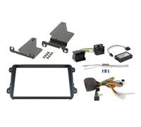 Alpine KIT-8VWTX300 Mascherina Radio Adattatore Volante Compatibile con VW,...