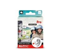 Alpine Motosafe Tappi per Orecchie / Udito Protezione Rumore Sport da Corsa