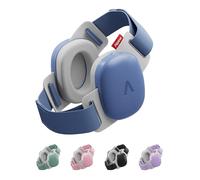 Alpine Muffy Baby Comfort, Paraorecchie per Neonati e Bambini, Certificato CE, Vestibilità Sicura e Confortevole, Protezione dell'udito Regolabile fino a 48 Mesi, Attenuazione 24 dB, Blu Denim