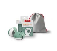 Alpine Muffy Baby - Cuffie antirumore per neonati e bambini piccoli fino a 36 mesi - Protettori acustici per neonati - Previene i danni dell’udito - Migliora il sonno in viaggio - Verde Salvia