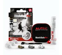 Alpine MusicSafe Pro - Tappi per le orecchie ad alta fedeltà per musicisti - Tre set di filtri intercambiabili (16, 20 e 22 dB) - Ideali per concerti e sala prove - Riutilizzabili - Trasparenti