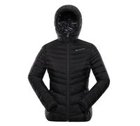 Alpine Pro Giacca invernale da donna ultraleggera EROMA con rivestimento funzionale idrorepellente WR e un forte isolamento interno HI-THERM, Nero , XS