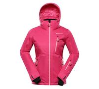 Alpine Pro Reama Giacca da sci da donna con cappuccio, giacca da snowboard, giacca elasticizzata, giacca invernale, giacca da trekking, giacca per le montagne, giacca impermeabile e traspirante