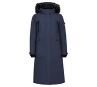 Alpine Pro Wussa, giacca invernale da donna, cappotto alla moda, cappotto invernale con cappuccio, robusto e caldo, impermeabile, traspirante, antivento e straordinariamente caldo, grigio., S