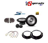 Alpine S2-S65C Kit 2 Vie Separate 6,5" 80W RMS Altoparlanti Casse Auto S-Series