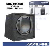 ALPINE SBE-1044BR SUBWOOFER SUB 10" 25cm IN BOX CASSA REFLEX SBE 1044 BR